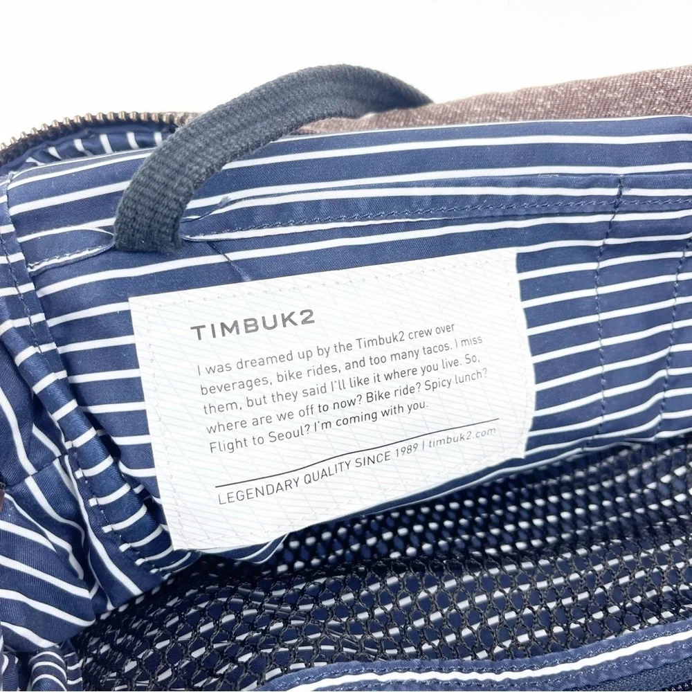Timbuk2 Stylish Brown and Blue Men's Bag